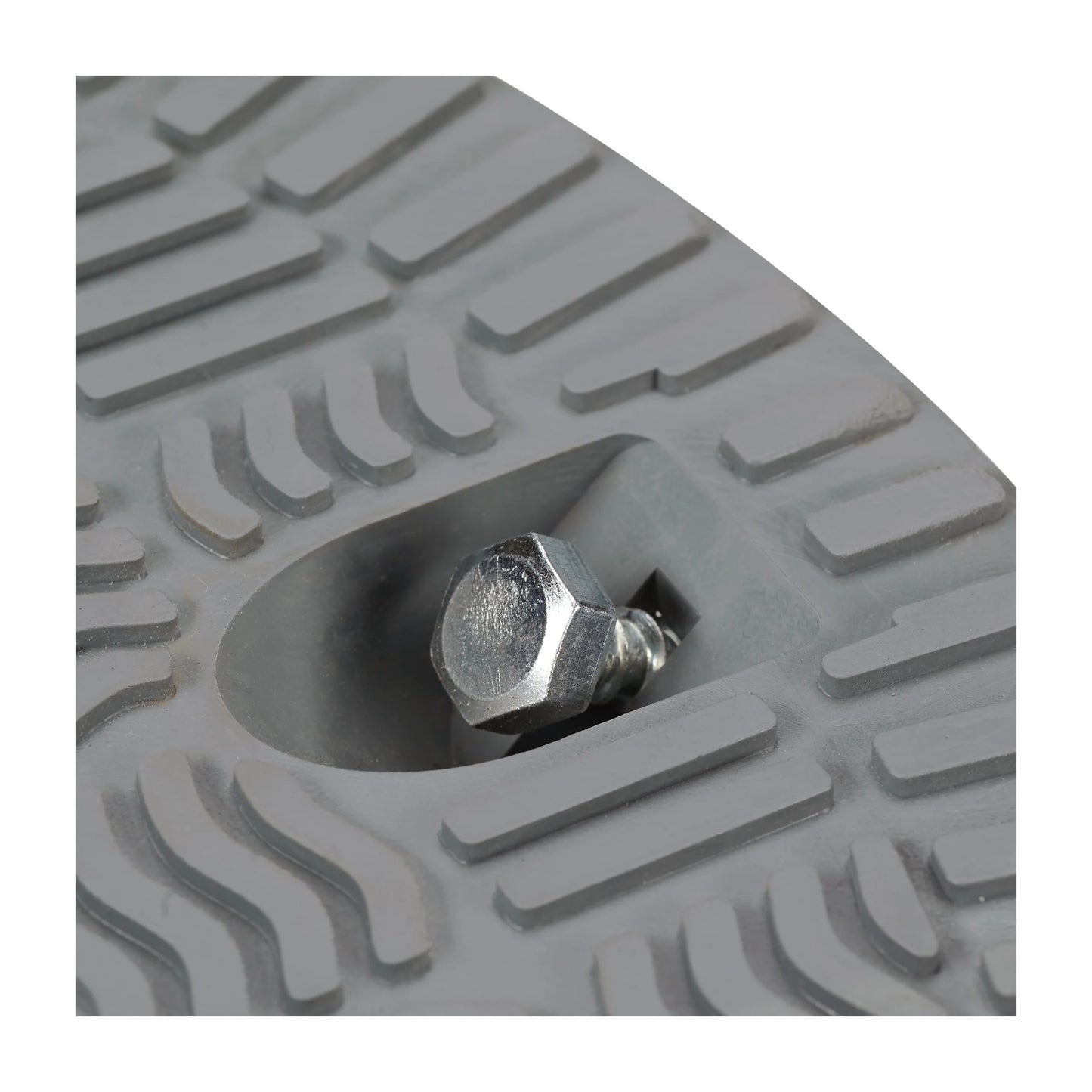 Gray Round Plastic Pipe Cover by CloverPlast™ - 12/14 Inches Diameter, 3.3K lbs Load, for Corrugated Pipes